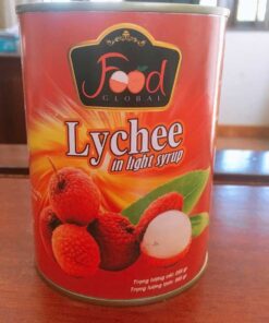 Vải thiều đóng lon