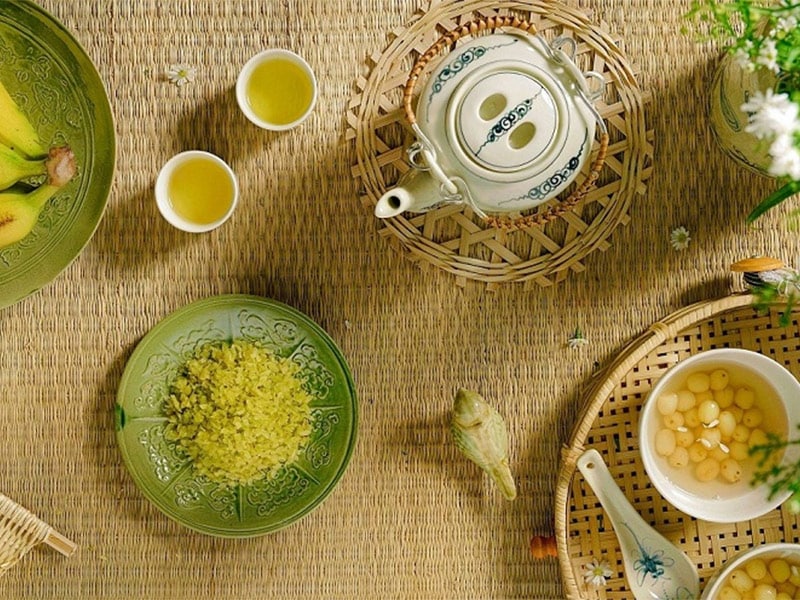 Bánh cốm làng Vòng