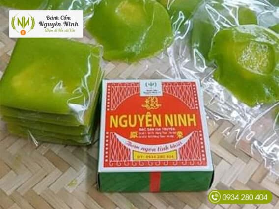 Cách mua bánh cốm cưới tại Nguyên Ninh