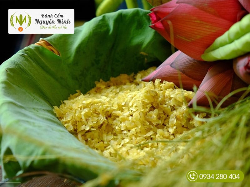 Cách thưởng thức cốm ngon mà ít ai biết