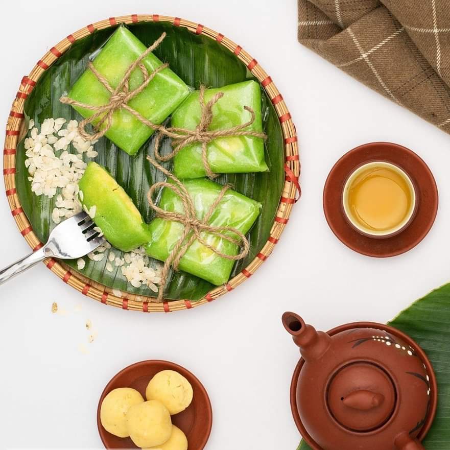 bánh cốm nguyên ninh