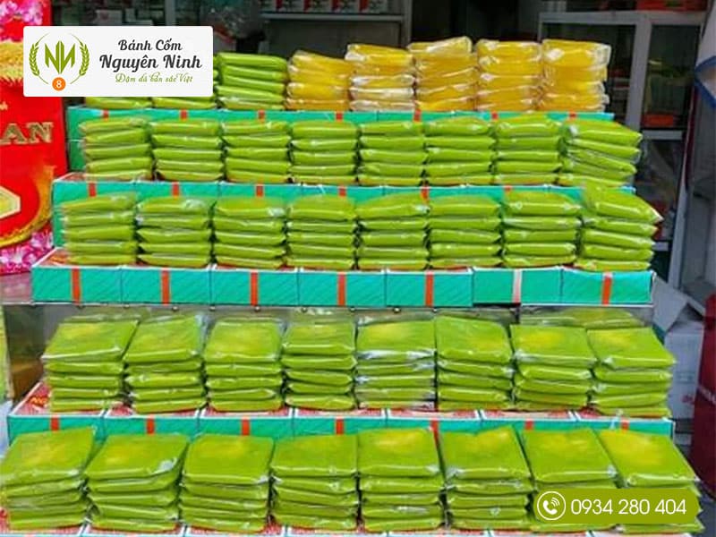 Quy trình làm ra chiếc bánh cốm 