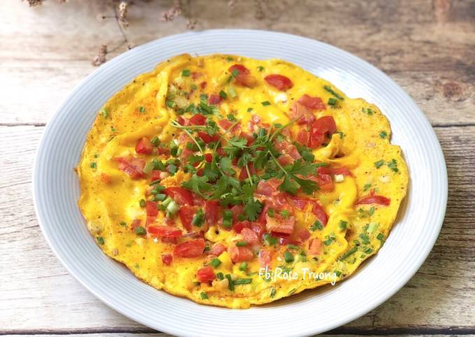 Cách Làm Món Trứng Chiên Cà Chua của Rose Truong - Cookpad