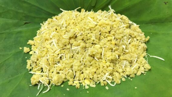 Xôi cốm Kiều Mộc giản dị, thanh tao xứ Đoài