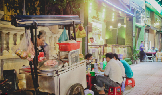  Quầy bán hủ tiếu Nam Vang tại quận 5