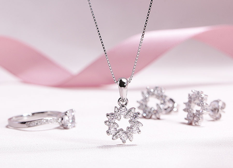 Bộ trang sức bạc Gift For You